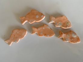 Clay Fish- Small $1.00 each