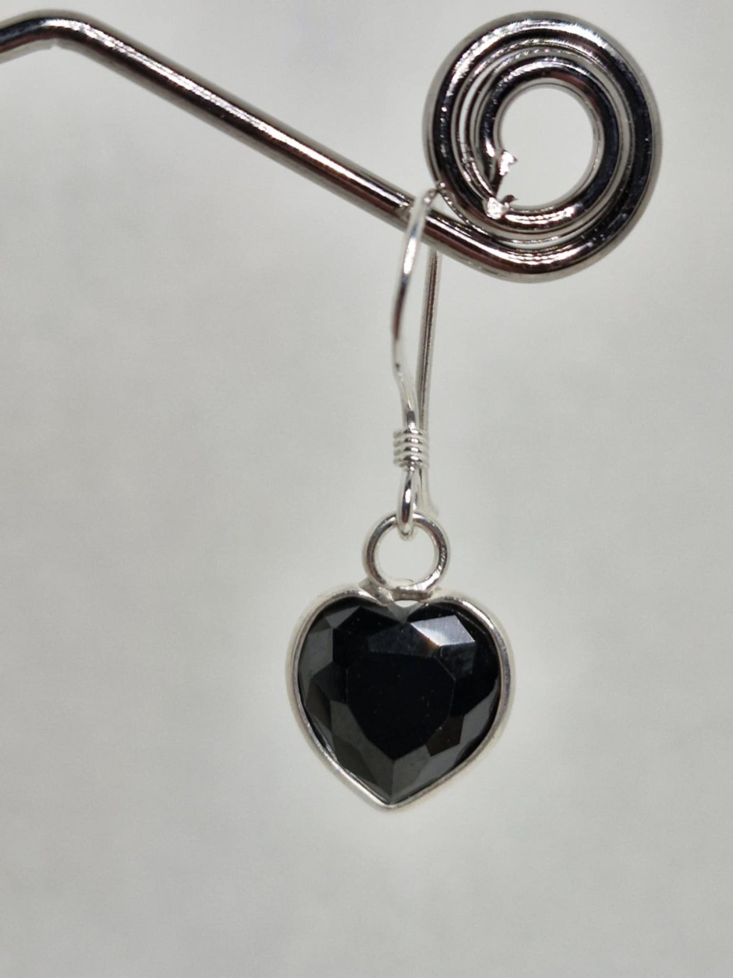 Silver Heart Earrings