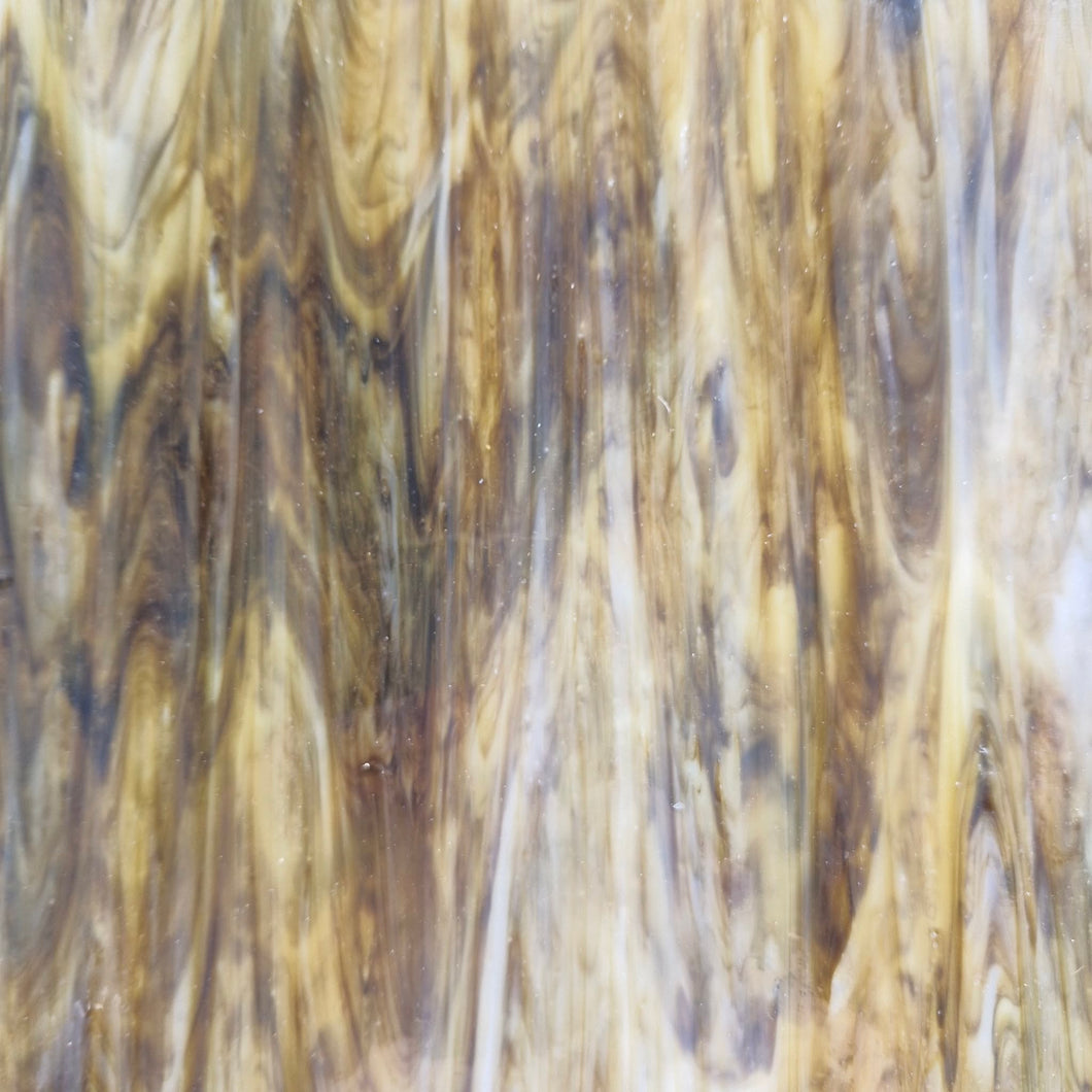 AG-OMG-3B Brown Glass  25cm x 25cm sheet