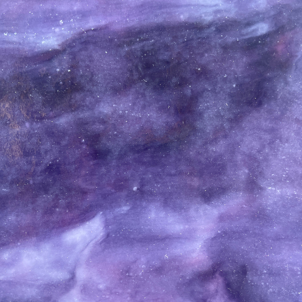 AG-OMG-9DP Deep Purple Glass  25cm x 25cm sheet