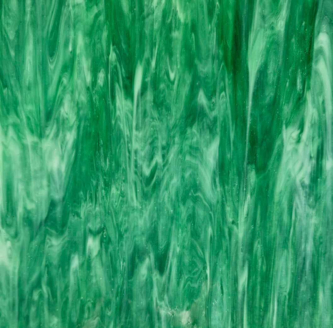 AG-OMG-5E Emerald Glass  25cm x 25cm sheet