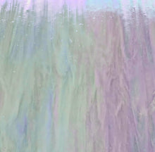 AG-IR-2WC Iridised Veil Glass  25cm x 25cm sheet