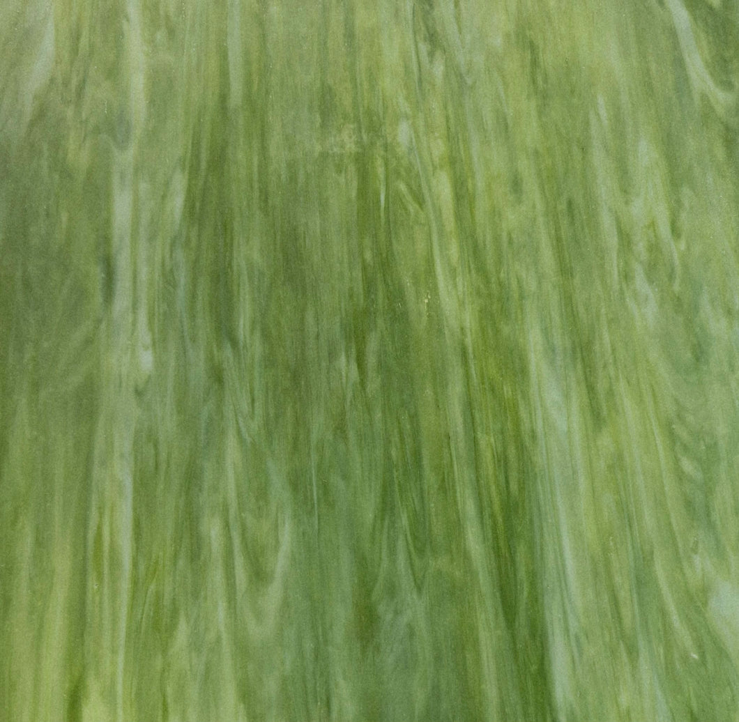 AG-OMG-5L Lime Green Glass  25cm x 25cm sheet