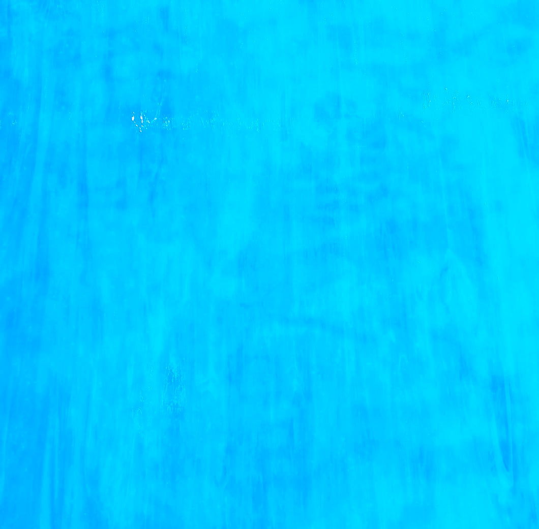 AG-OMG-45LT Light Turquoise Glass  25cm x 25cm sheet