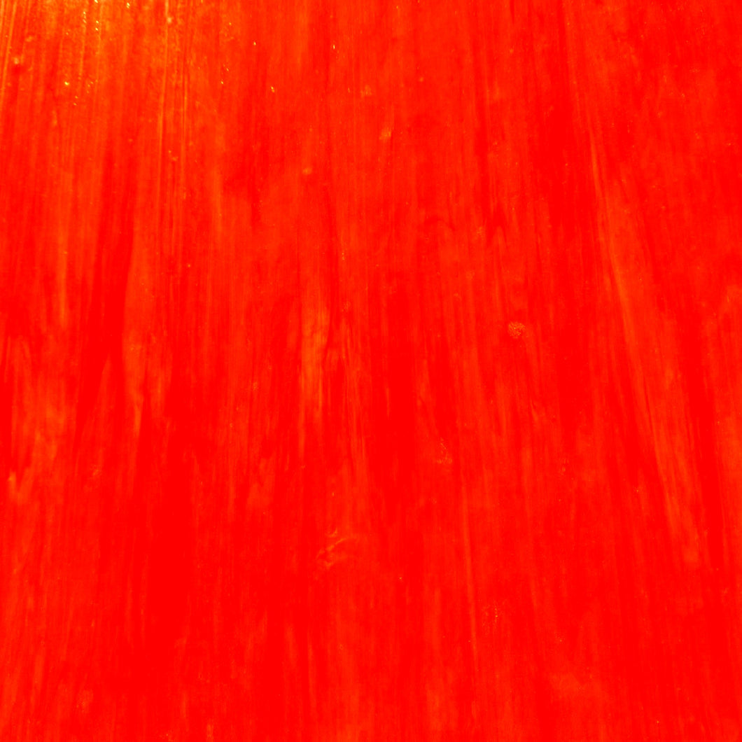 AG-OMG-7O Orange Glass  25cm x 25cm sheet