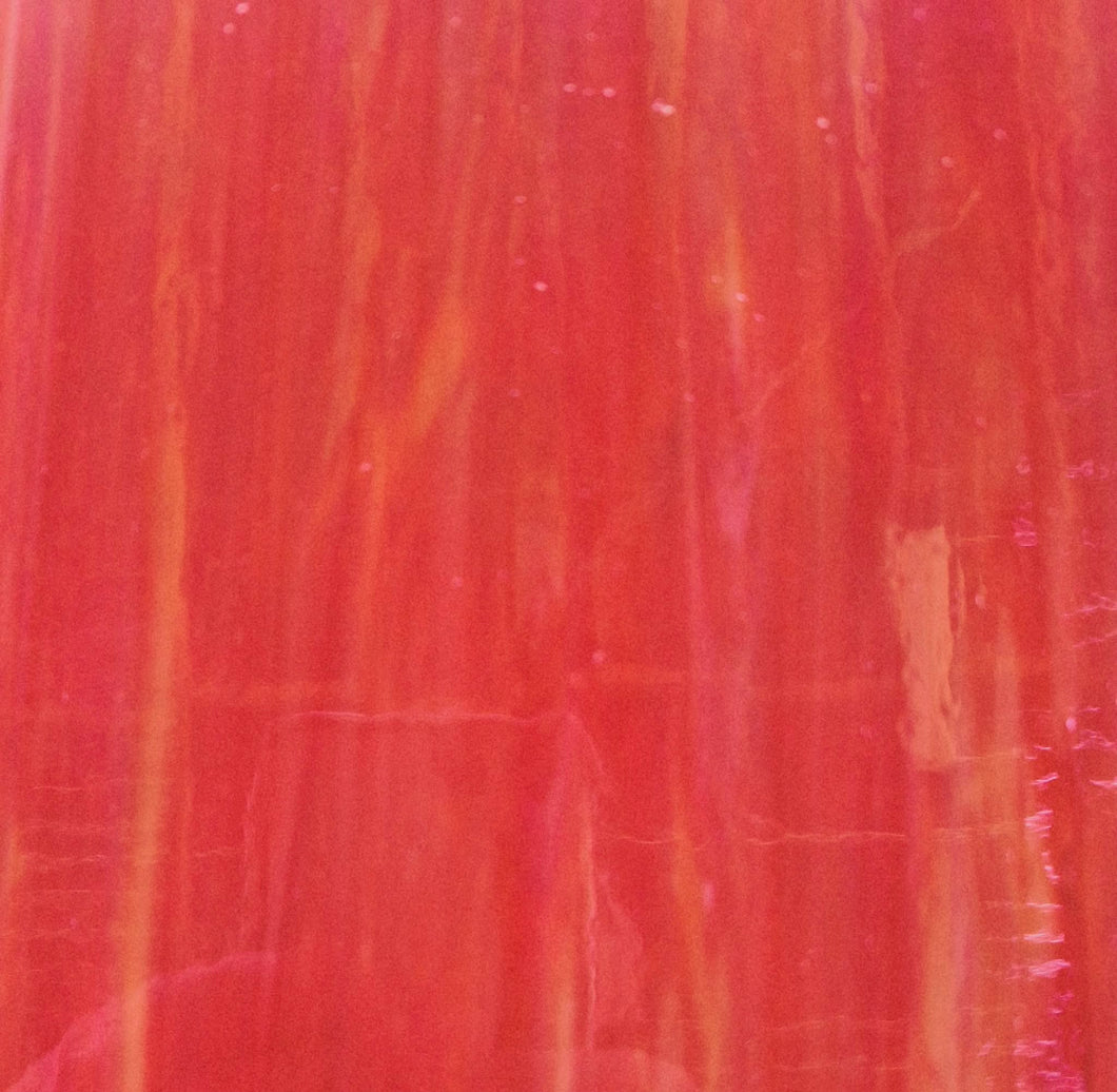AG-OMG-78R Red with Orange Tones Glass  25cm x 25cm sheet