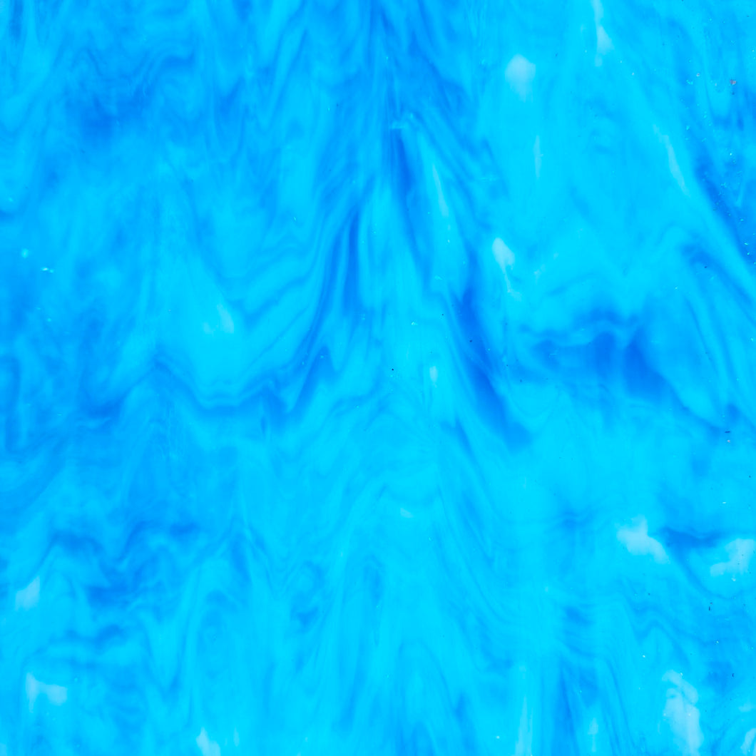 AG-OMG-4SB Summer Blue Glass  25cm x 25cm sheet