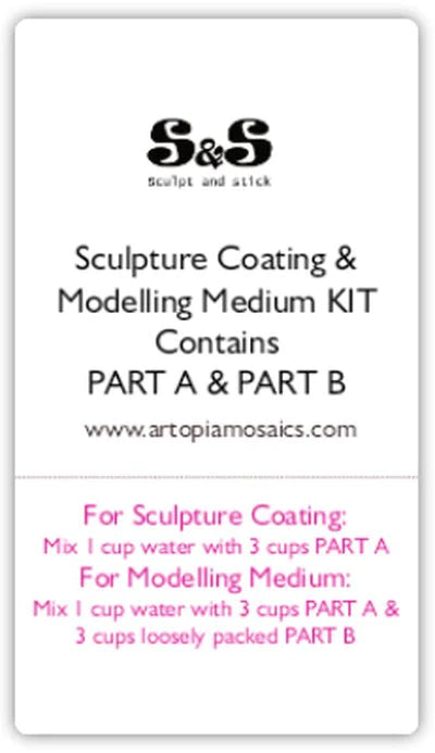 Sculpt & Stick KIT #3 and Modelling Medium