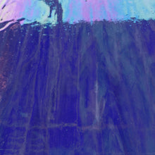 AG-IR-4B Iridised Blue Glass  25cm x 25cm sheet