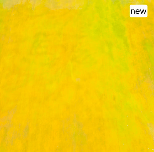 AG-IR-6Y Iridised Yellow Glass  25cm x 25cm sheet
