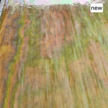 AG-IR-3N Iridised Nectar Glass  25cm x 25cm sheet