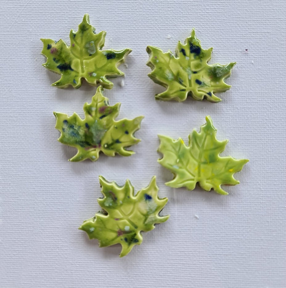 Clay Leaves $2.00  per leaf