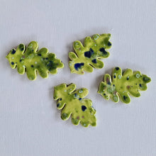 Clay Acorn Leaves 6cm $2.00  per leaf