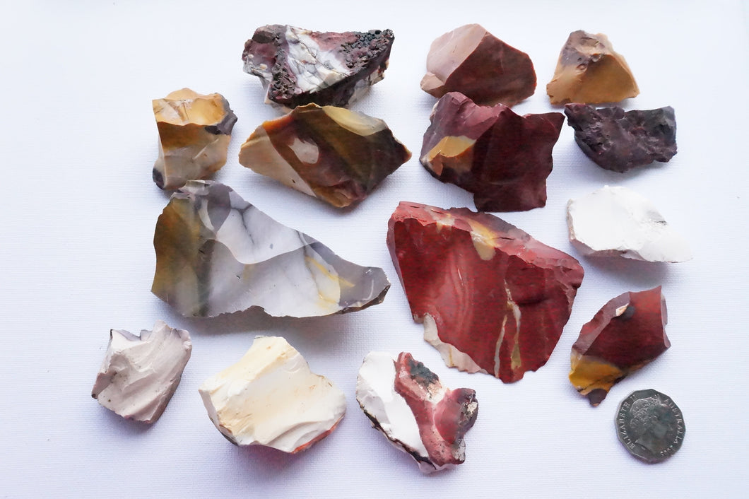 Medium Chunks of Mookaite 1kg
